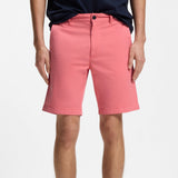 Boss Slim-Fit Shorts In Stretch-Cotton Twill Light Red