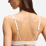 Boss Underwire Bra With Lace Trims White