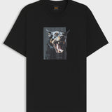 Boss Cotton-Jersey T-Shirt With Animal Artwork Black