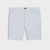 Boss Modern-Fit Shorts In Stretch Cotton Light Blue
