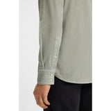 BOSS Regular-Fit Cotton Corduroy Shirt In Light Green