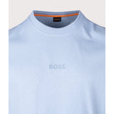 BOSS Aviator T-Shirt In Light Blue