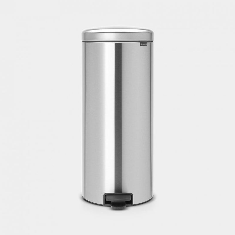 Brabantia Matt Steel Newicon Pedal Bin 30L