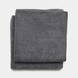 brabantia Microfibre Dish Cloths Set Of 2 In Dark Grey