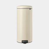 brabantia NewIcon Pedal Bin, 30L In Soft Beige