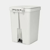 brabantia Pedal Bin StepUp 25 litre In Light Grey