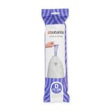 brabantia PerfectFit Pack of 20 Bin Bags, Size D, 15-20L