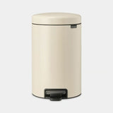 brabantia Soft Beige Pedal Bin 12 Litre In Soft Beige