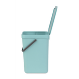 Brabantia Sort & Go Waste Bin in Mint 12L