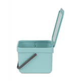Brabantia Sort & Go Waste Bin in Mint 6L