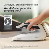 Braun CareStyle 7 Pro Steam Generator Iron In Blue