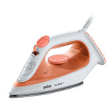 Braun TexStyle 1 Steam Iron In Orange White