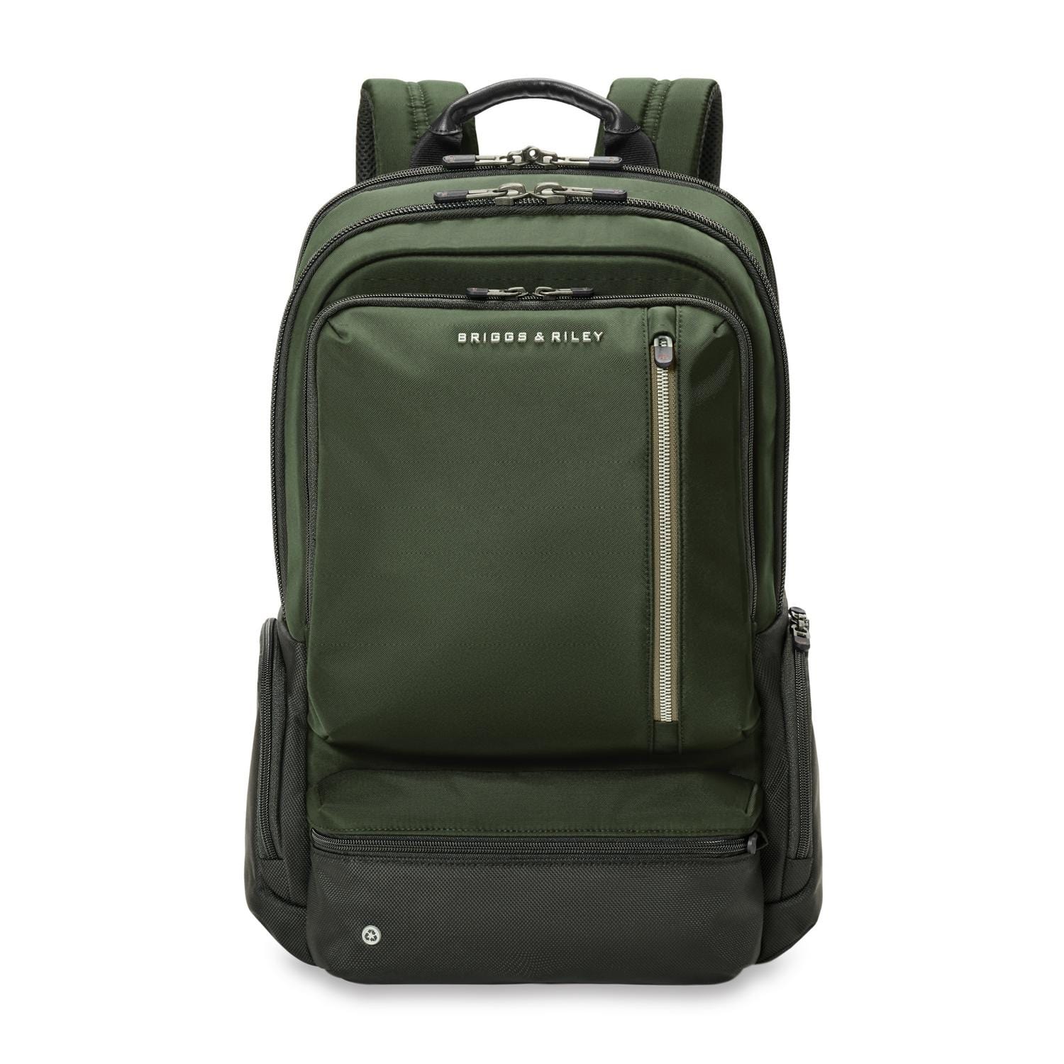 Briggs & Riley Large Cargo Backpack in Green
