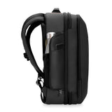 Briggs & Riley Medium Convertible Backpack Duffle Bag In Black