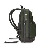 Briggs & Riley Slim Expandable Backpack in Green