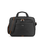SOLO Ace Slim Brief in Black/Orange