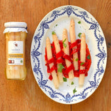 BRINDISA Navarrico Premium Navarra White Asparagus, 330g