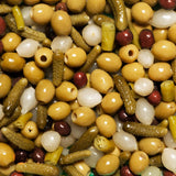 BRINDISA Perello Olive and Pickle Cocktail Mix Tin 180g