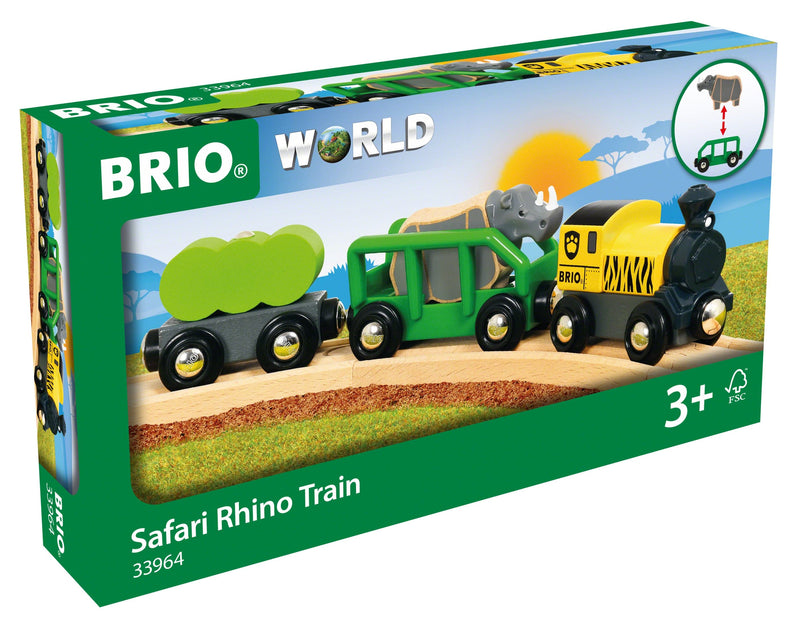 Brio Safari Rhino Train