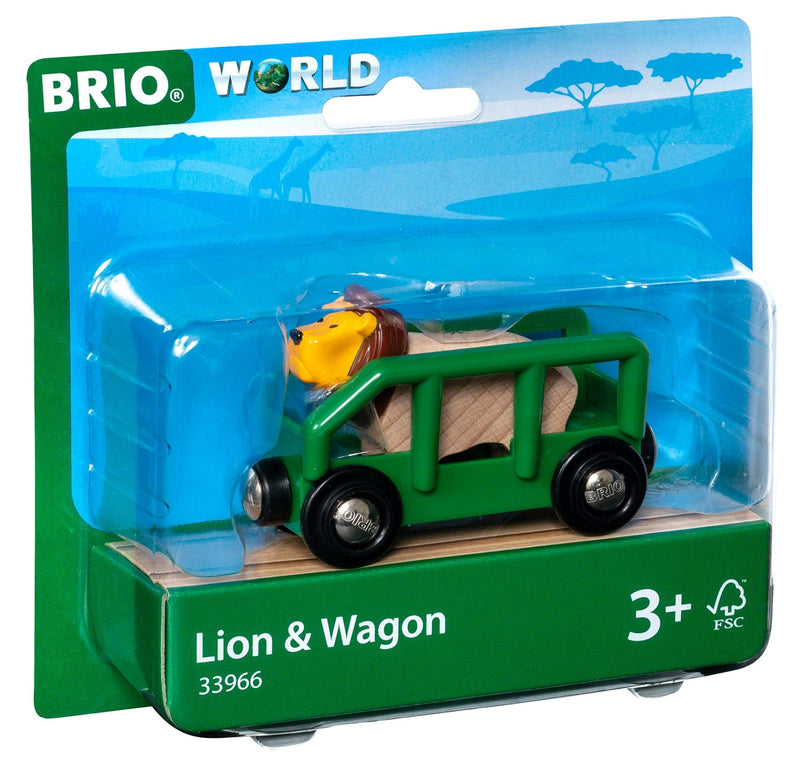 Brio Safari Wagon And Lion