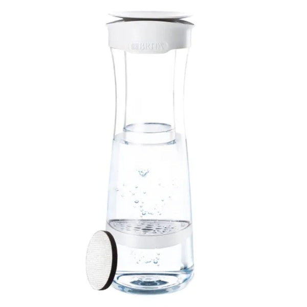 BRITA Fill & Serve Graphite Water Filter Carafe, Volume 1.3L/Funnel 0.5L In White