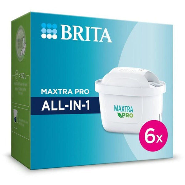 BRITA MAXTRA PRO All-in-1 Water Filter Cartridge 6 Pack