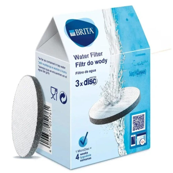BRITA MicroDisc Replacement Water Filters - 3 Pack