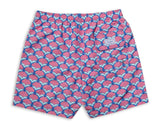 Bunks Trunks Swimshort Surfing Dolphins Pink