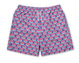 Bunks Trunks Swimshort Surfing Dolphins Pink