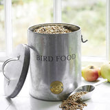 Burgon & Ball Sophie Conran Galvanized Bird Food Tin