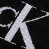 Calvin Klein 2 Pack Soft Cotton Stretch Crew Socks In Black