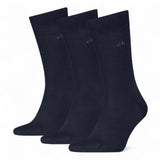 Calvin Klein 3 Pack Core Socks In Navy
