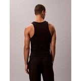 Calvin Klein 3 Pack Lounge Tank Tops In Black