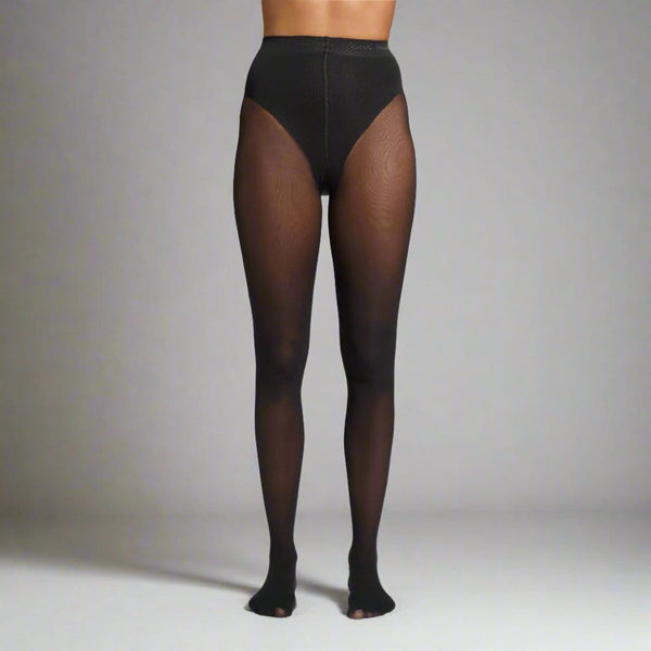 Calvin Klein Ultrafit High Waist Shaper 40 Denier Tights In Black