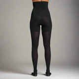 Calvin Klein 80 Denier High Waist Shaper Tights In Black
