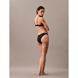 Calvin Klein Attraction Soft Stretch Lace Bikini Briefs In Black