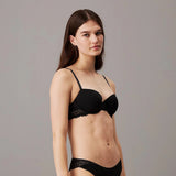 Calvin Klein Balconette Bra Soft Stretch Lace in Black