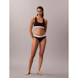 Calvin Klein Bikini Briefs Icon Cotton Modal in Embelm Black