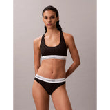 Calvin Klein Bikini Briefs Icon Cotton Modal in Embelm Black