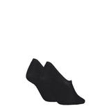 Calvin Klein High Cut Footie Socks In Black 2-Pack