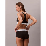 Calvin Klein Icon Cotton Modal Boyshorts In Black