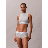 Calvin Klein Icon Cotton Modal Boyshorts In Grey Heather