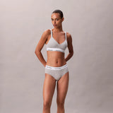 Calvin Klein Lift Bralette Icon Cotton Modal in Grey Heather