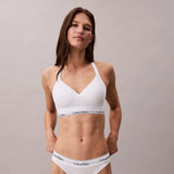 Calvin Klein Lift Bralette Icon Cotton Modal in White