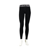 Calvin Klein Logo Leggings In Black