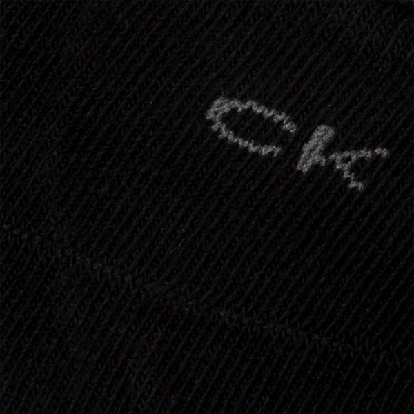 Calvin Klein Low Cut Footie Socks In Black 2-Pack