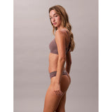 Calvin Klein Maximum Cotton Thong In Sparrow