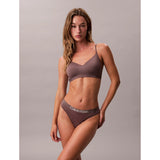 Calvin Klein Maximum Cotton Thong In Sparrow