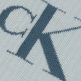 Calvin Klein Monogram Crew Socks Gift Box, Pack of 4 In Blue Multi