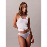 Calvin Klein Icon Logo Bikini Briefs In Casual Blue